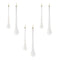 Melrose Iridescent Glass Drop Ornament (Set of 6)