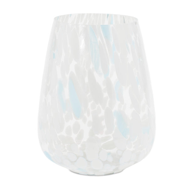 Melrose Painted Glass Candle Holder Vase (Set of 4)