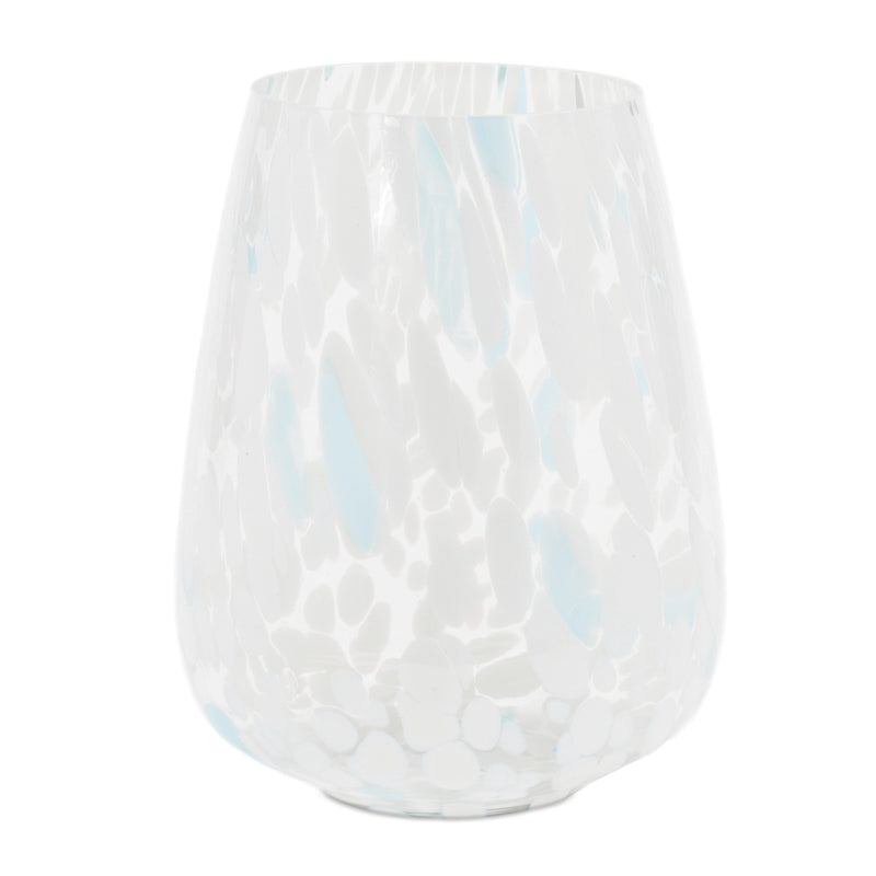 Melrose Painted Glass Candle Holder Vase (Set of 4)