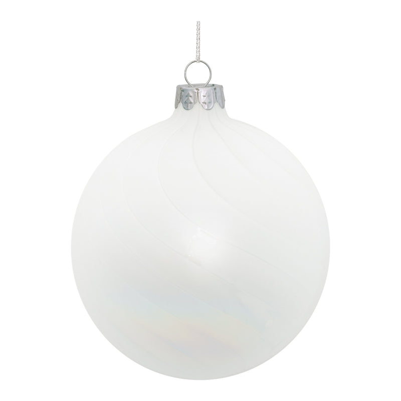 Melrose Iridescent Glass Ball Ornament (Set of 12)