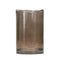 Melrose Decorative Wavy Glass Vase 8"H