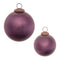 Melrose Frosted Glass Ball Ornament (Set of 12)