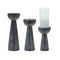 Melrose Hammered Design Candle Holder (Set of 3)