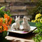 Melrose Distressed Mini Bunny Figurine (Set of 12)