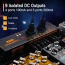 JOYO JP‑07 Pedalboard Power Supply 9 Isolated Outputs 9V 12V 18V USB AC