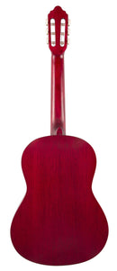 Valencia 200 Classical Full Size Acoustic Guitar - Trans Wine Red - VC204TWR