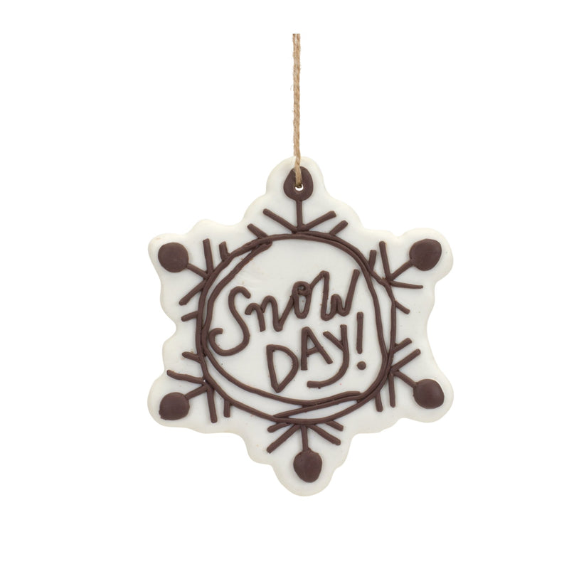 Melrose Cut Cookie Design Snowflake Ornament (Set of 12)