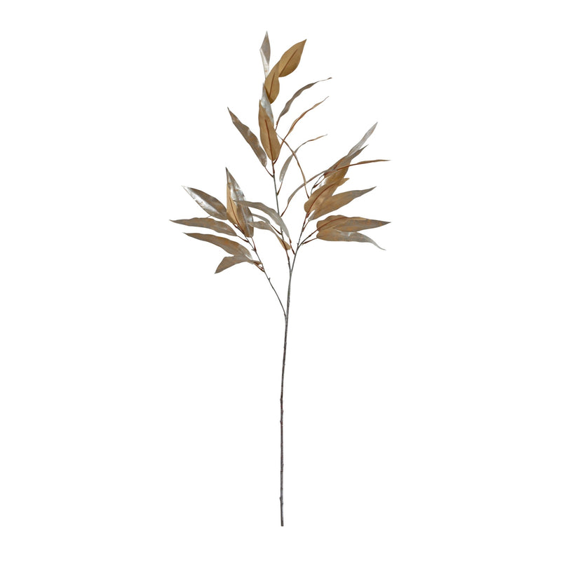 Melrose Gold Long Blade Eucalyptus Leaf Spray (Set of 6)