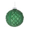 Melrose Glitter Frosted Glass Ball Ornament (Set of 12)