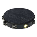 Remo 10" Wild Double Row Skyndeep Tambourine Goat Black Graphic Open Box