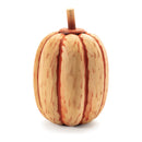 Melrose Carved Fir Wood Pumpkin Decor (Set of 2) Orange Farmhouse Fir Wood Fall