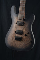 Cort KX500 Baritone Electric Guitar Natural Black Burst