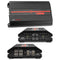 DS18 SXE-3000.4D/BK 4-Channel 1280W RMS Amplifier - Black