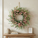 Melrose Mixed Blossom Floral Wreath 18"D