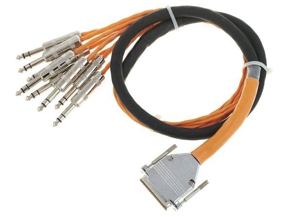 Avid DB25-TRS DigiSnake 4' - 8-Channel Balanced Cable