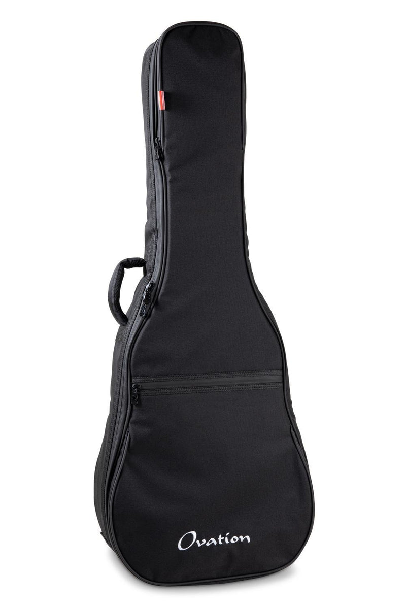 Ovation Mid/Deep Bowl & 12-String Guitar Gig Bag w/ Back Strap - Black