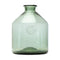 Melrose Sage Glass Bottle Neck Vase 9"H
