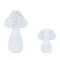 Melrose Etched Mushroom Decor (Set of 2)