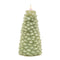 Melrose Glittered Pine Tree Candle 8"H