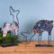 Melrose Metal Deer Tabletop Decor (Set of 2)
