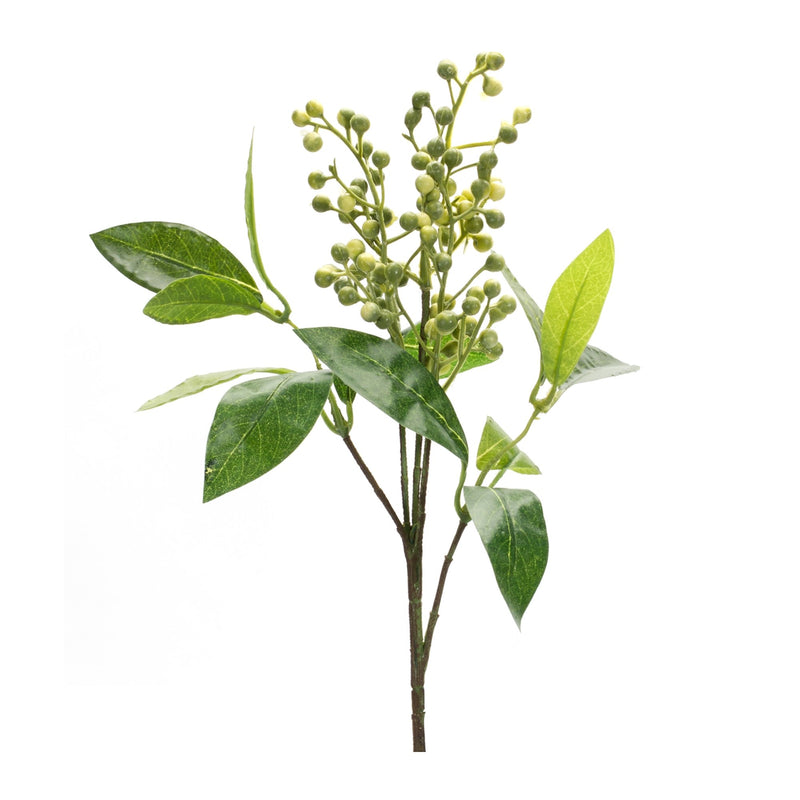 Melrose Green Berry Foliage Spray (Set of 6)