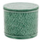 Melrose Sage Green Metal Container with Lid (Set of 2)