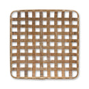 Melrose Square Bamboo Basket Tray (Set of 2)