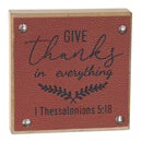 Melrose Give Thanks Harvest Sign (Set of 6)