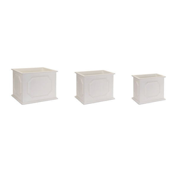 Melrose Wooden Box Planter Set of 3 Planter