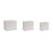 Melrose Wooden Box Planter Set of 3 Planter