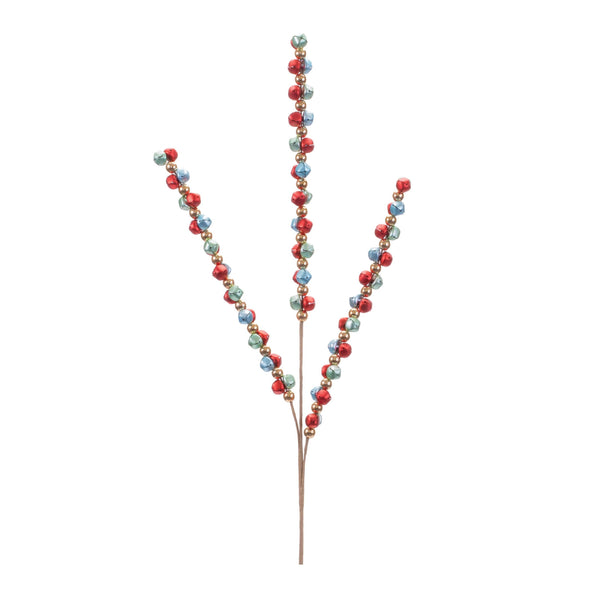 Melrose Metal Sleigh Bell Spray (Set of 6)