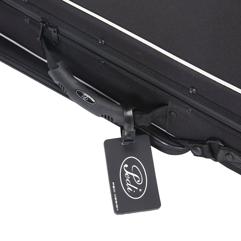 Pedi NiteFlash Superlite Violin Case 4/4 Black w/ Steel-Shield & Water-Resistant