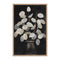 Melrose Beige Eucalyptus Print Wall Decor, Modern, Wood, Plastic