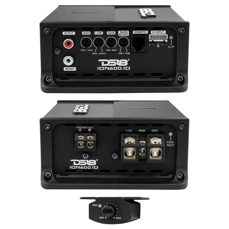 DS18 ION6001D Monoblock 600W RMS Amplifier
