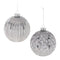 Melrose Glittered Glass Ball Ornament (Set of 6)