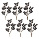 Melrose Beaded Berry Spray (Set of 6)