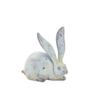 Melrose Weathered Stone Rabbit Statue with Distressed Finish (Set of 4) Multicol