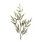 Melrose Icy Pine Spray with Pinecones (Set of 2)