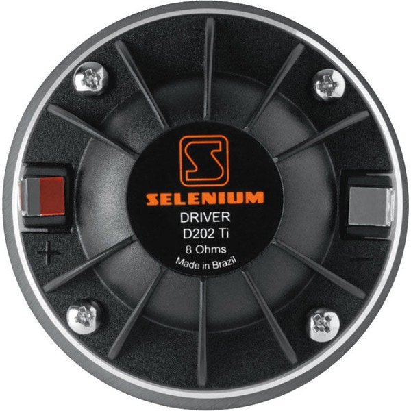 JBL Selenium D202Ti 1" Titanium 60 Watts RMS 8 Ohm Compression Driver