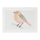 Melrose Framed Bird and Butterfly Wall Plaque, Wood