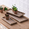 Melrose Natural Wooden Nesting Tray (Set of 6)