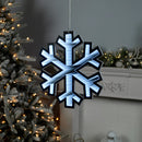 Melrose Holiday Snowflake Ekkolight Infinity Light 15.75"H