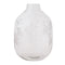 Melrose Frosted Floral Glass Vase