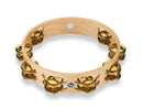 Latin Percussion LP380B-BR Pro 10" Double Row Tambourine - Brass