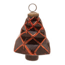 Melrose Textured Glass Tree and Onion Ornament (Set of 6)