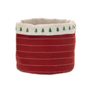 Melrose Fabric Pine Tree Pot Cover (Set of 2)