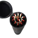 Pedi Premium Faux Leather Bow Tube - Violin/Viola/Cello, 12-Piece Set