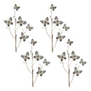 Melrose Butterfly Twig Spray (Set of 4)