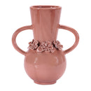 Melrose Storeware Vase with Floral Accent (Set of 2)