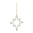 Melrose Jeweled Metal Star Ornament (Set of 12)
